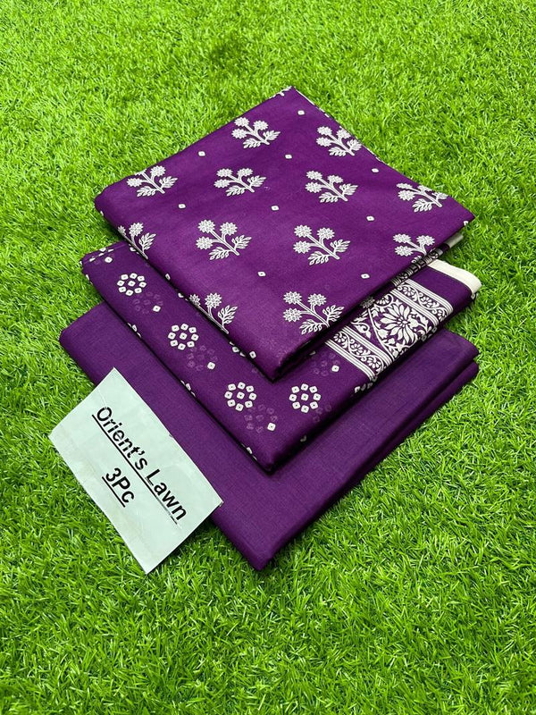 Orient Lawn 3PC Suit #13
