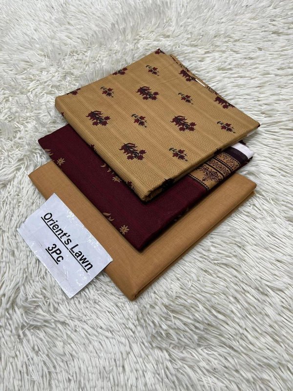 Orient Lawn 3PC Suit #62