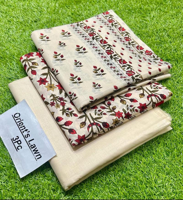 Orient Lawn 3PC Suit #37