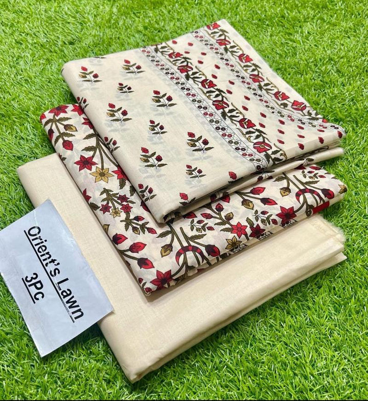 Orient Lawn 3PC Suit #37
