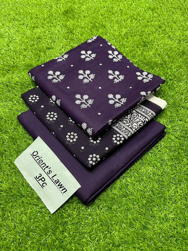 Orient Lawn 3PC Suit #19
