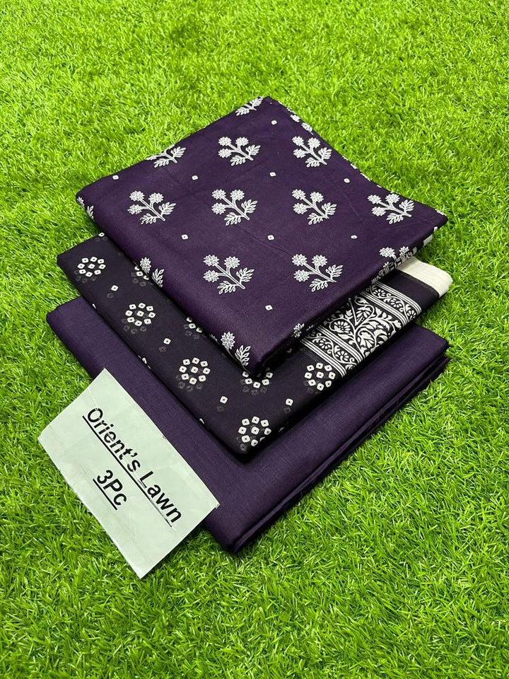 Orient Lawn 3PC Suit #19