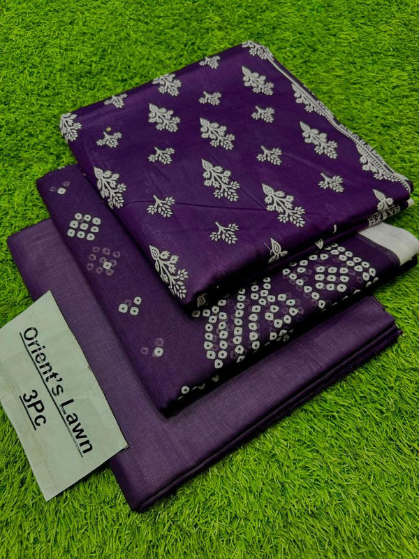 Orient Lawn 3PC Suit #40