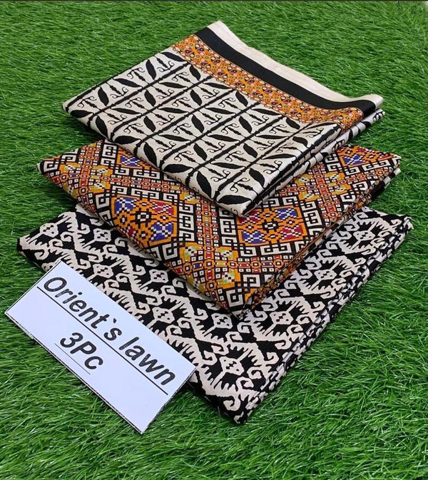 Orient Lawn 3PC Suit #24