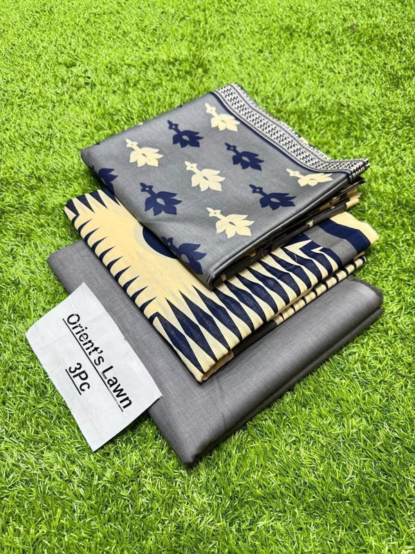 Orient Lawn 3PC Suit #25