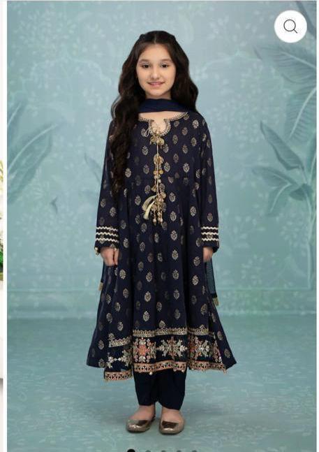 Un-Stiched Maira Kids Lawn 3PC Suit 40