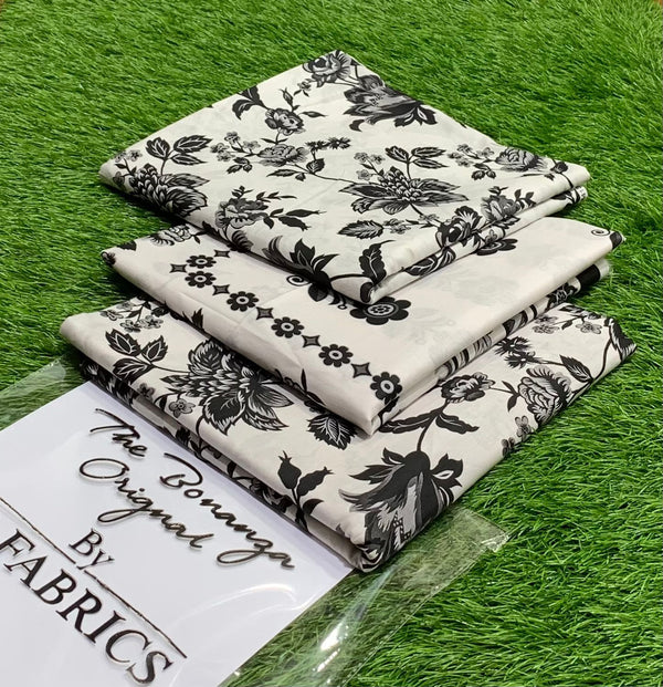 Bonanza Black N White Summer Collection Design 5