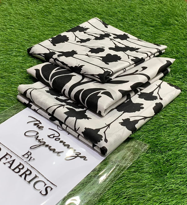 Bonanza Black N White Summer Collection Design 9
