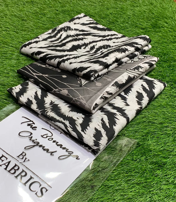 Bonanza Black N White Summer Collection Design 2