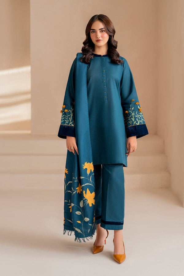 URGE Summer 3PC Lawn Suit Design 9