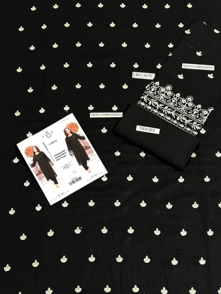 URGE Summer 2PC Lawn Suit Design 5
