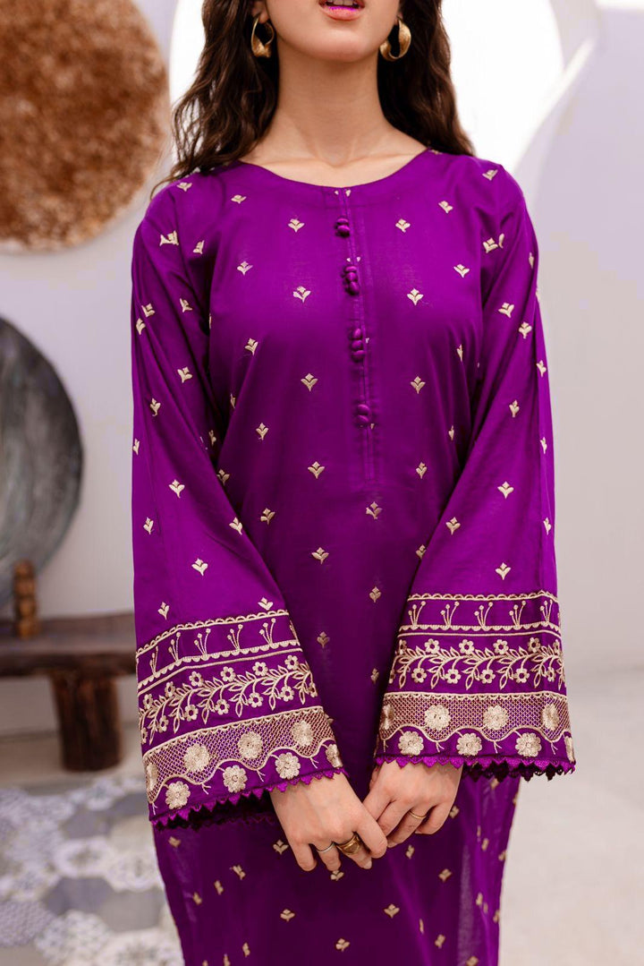 URGE Summer 2PC Lawn Suit Design 7