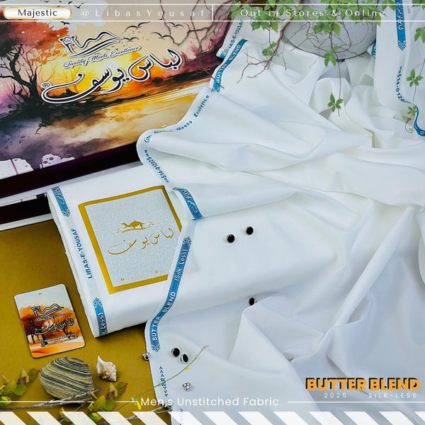 Libas-e-Yousaf Butter Blend Suit 1