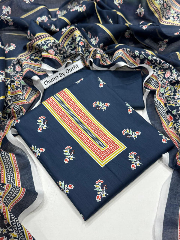 Almirah Summer Collection – Premium Lawn 3PC Printed Suit