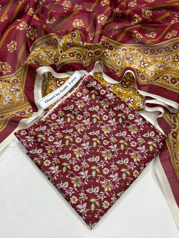 Almirah Summer Collection – Premium Lawn 3PC Printed Suit