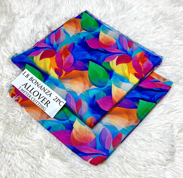 IB BONANZA Lawn 2PC Allover - Design 35 | 2025 Summer Collection