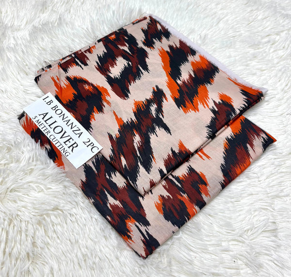 IB BONANZA Lawn 2PC Allover - Design 7 | 2025 Summer Collection