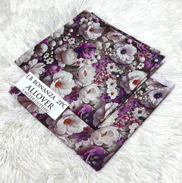 IB BONANZA Lawn 2PC Allover - Design 16 | 2025 Summer Collection