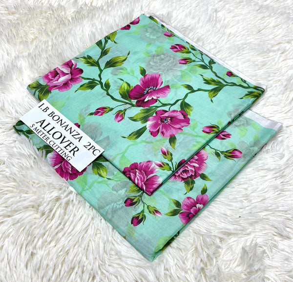 IB BONANZA Lawn 2PC Allover - Design 5 | 2025 Summer Collection