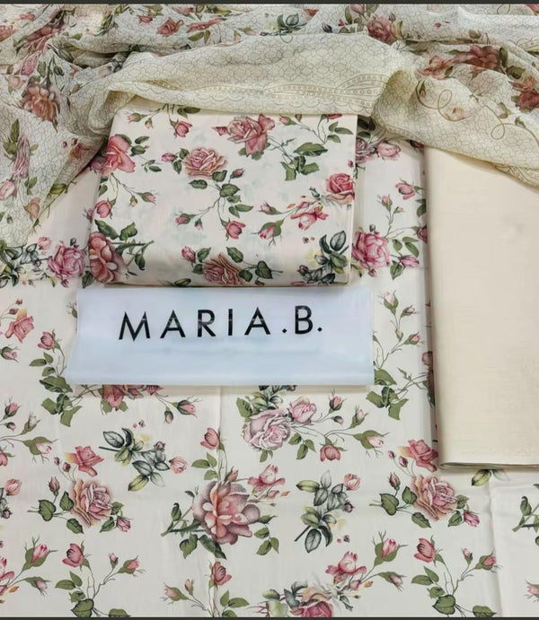 BAROQUE Summer Collection 2025 - 3PC Suit Design 24 by Maria B