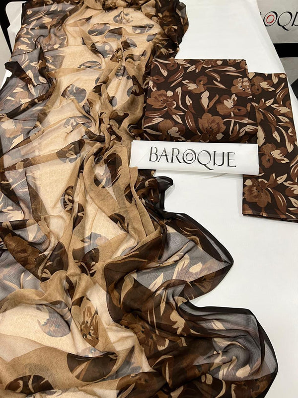 BAROQUE Summer Collection 2025 - 3PC Suit Design 16 by Maria B