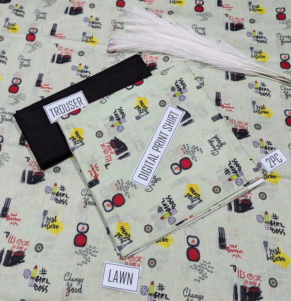 BONANZA 2PC Lawn Suit - Design 32