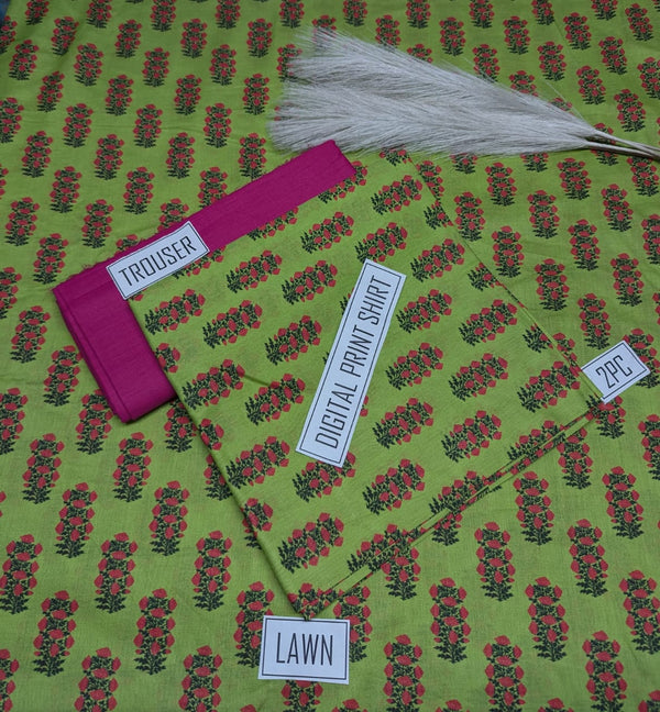 BONANZA 2PC Lawn Suit - Design 84