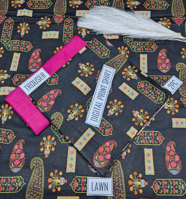 BONANZA 2PC Lawn Suit - Design 58