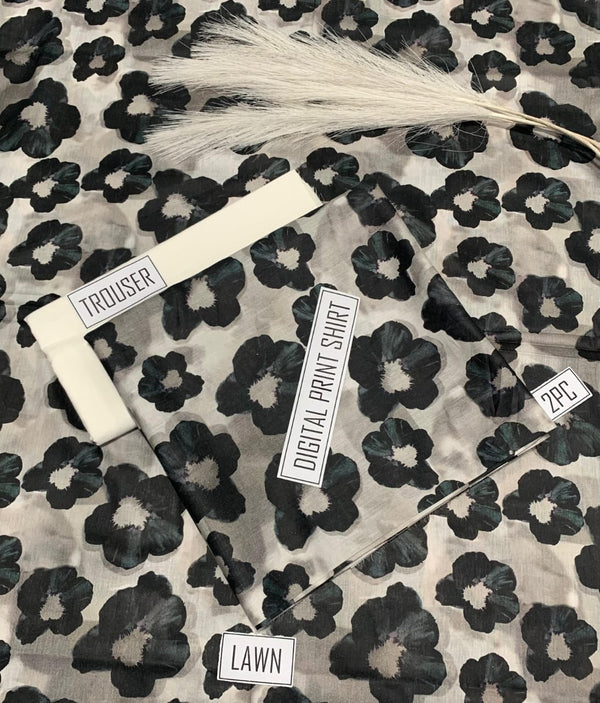 BONANZA 2PC Lawn Suit - Design 133
