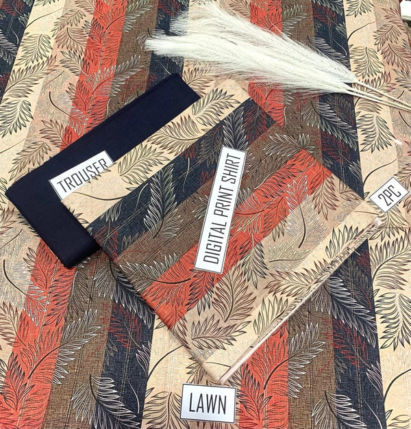 BONANZA 2PC Lawn Suit - Design 41