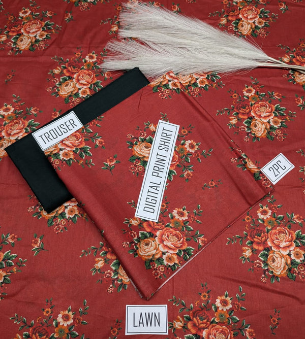 BONANZA 2PC Lawn Suit - Design 93