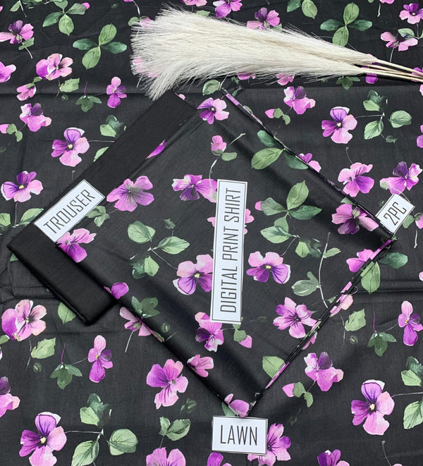 BONANZA 2PC Lawn Suit - Design 106