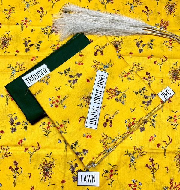 BONANZA 2PC Lawn Suit - Design 81