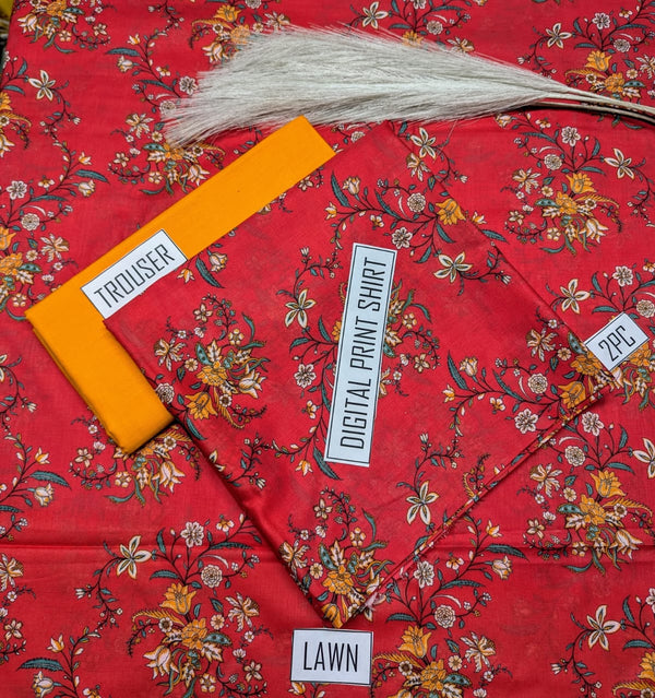 BONANZA 2PC Lawn Suit - Design 79