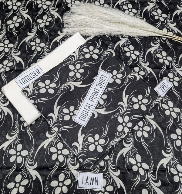 BONANZA 2PC Lawn Suit - Design 101