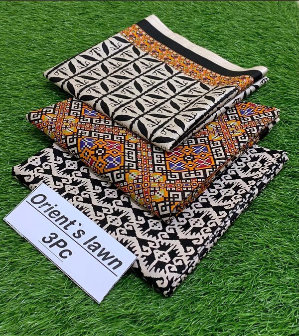 ORIENT 2025 Printed Lawn Design #39