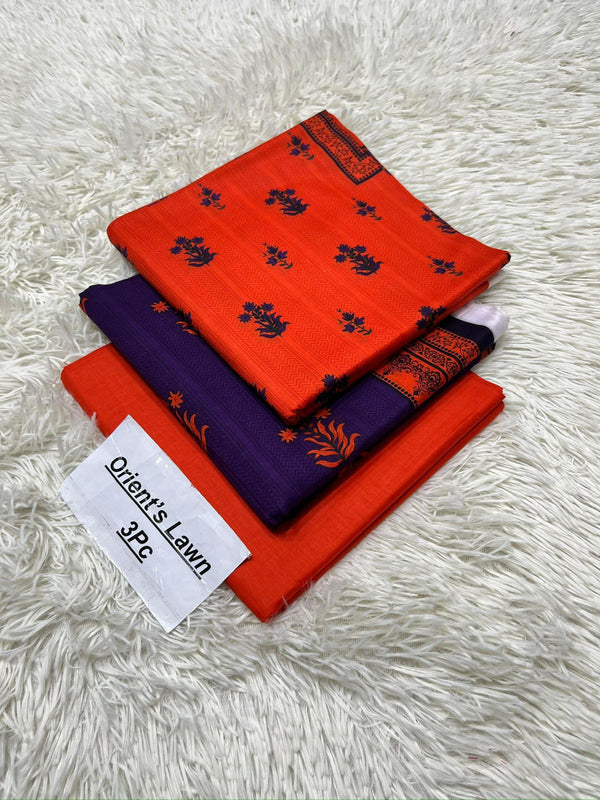 ORIENT 2025 Printed Lawn Design #45
