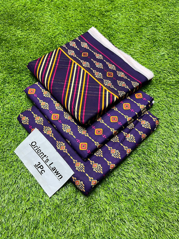 ORIENT 2025 Printed Lawn Design #4