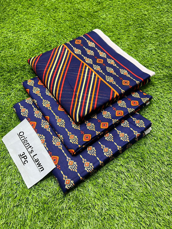 ORIENT 2025 Printed Lawn Design #7