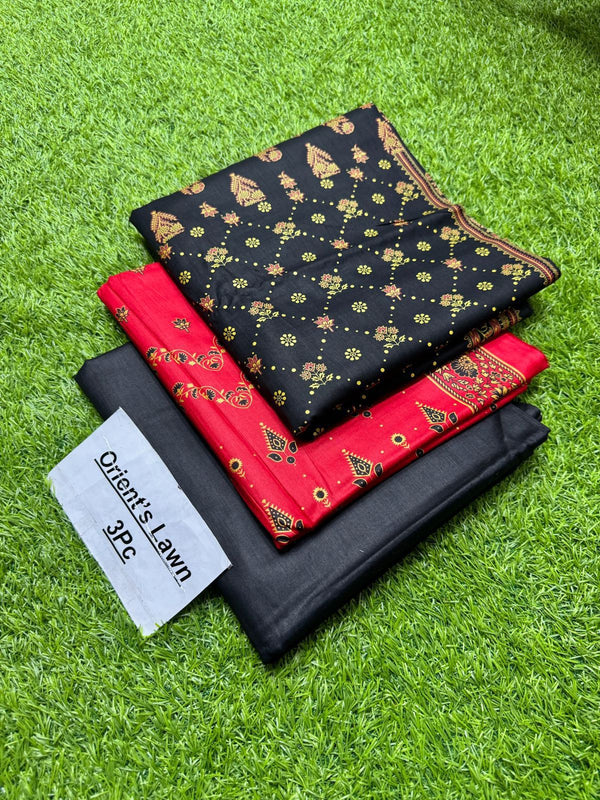 ORIENT 2025 Printed Lawn Design #11