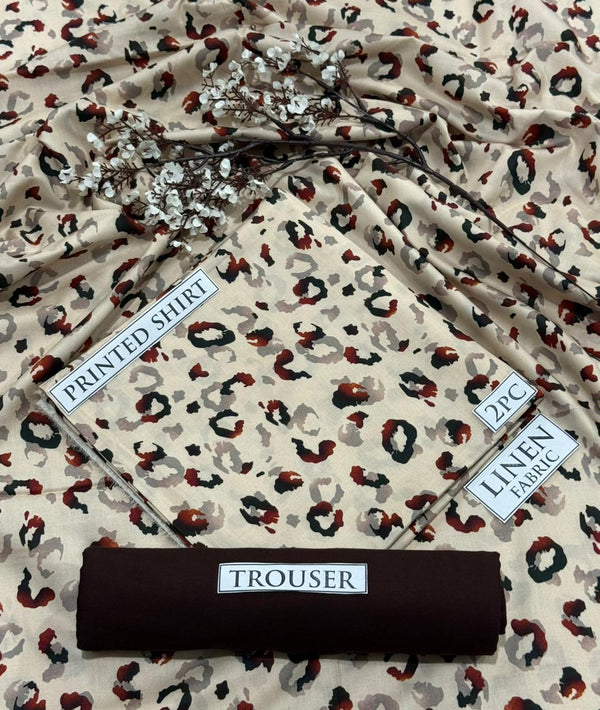 BONANZA Linen Printed 2PC Collection 2025 - Design 114
