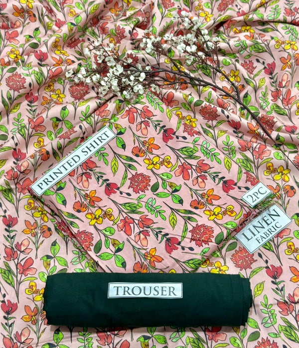 BONANZA Linen Printed 2PC Collection 2025 - Design 58