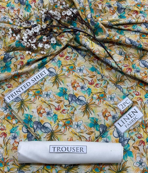 BONANZA Linen Printed 2PC Collection 2025 - Design 46