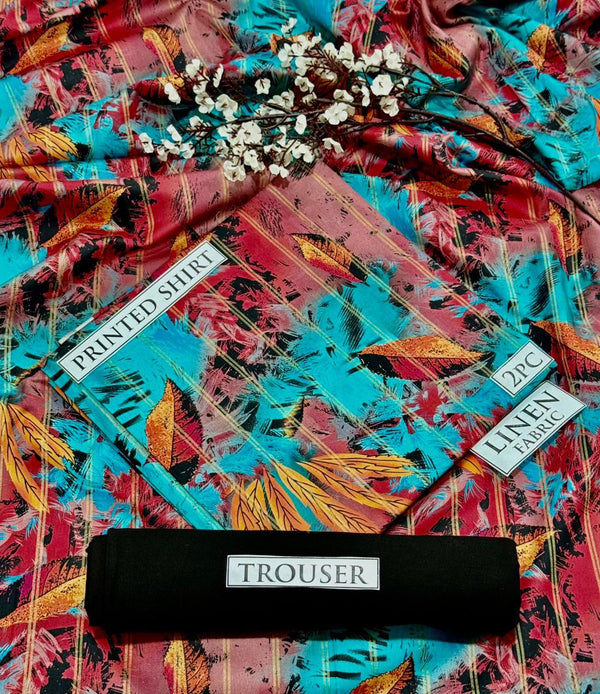 BONANZA Linen Printed 2PC Collection 2025 - Design 35