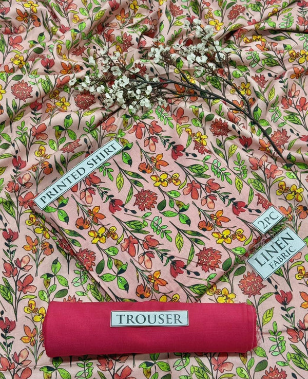 BONANZA Linen Printed 2PC Collection 2025 - Design 44