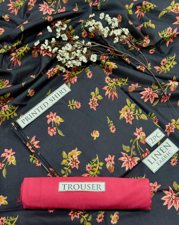 BONANZA Linen Printed 2PC Collection 2025 - Design 119