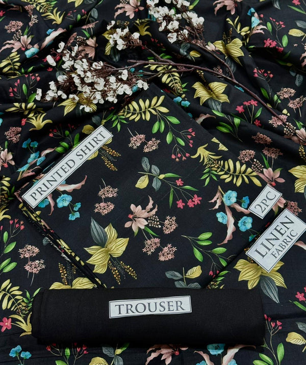 BONANZA Linen Printed 2PC Collection 2025 - Design 117