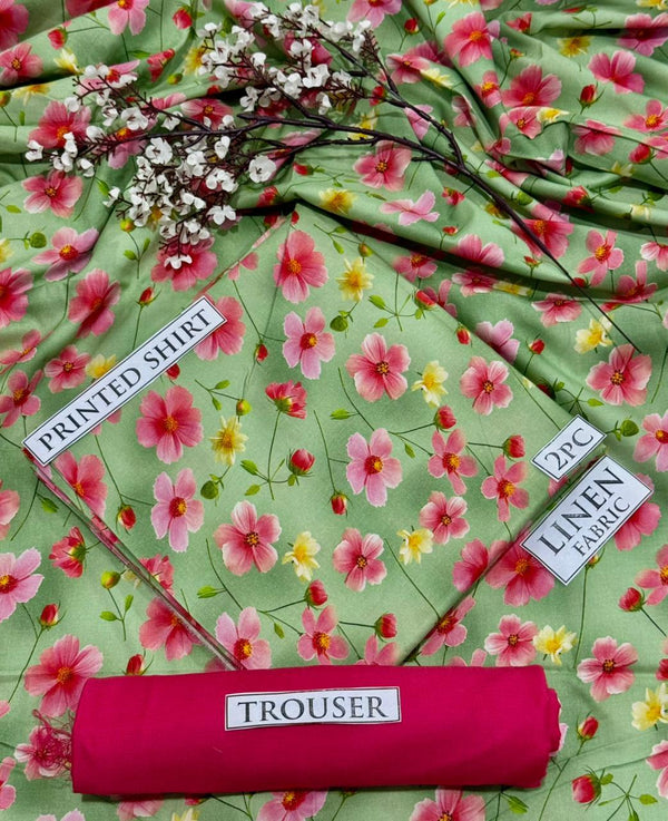 BONANZA Linen Printed 2PC Collection 2025 - Design 113