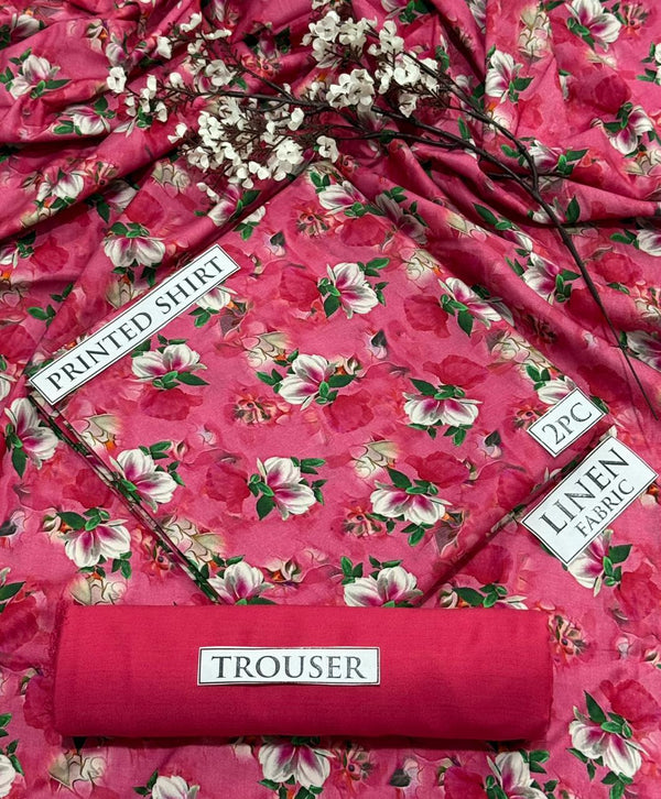 BONANZA Linen Printed 2PC Collection 2025 - Design 97