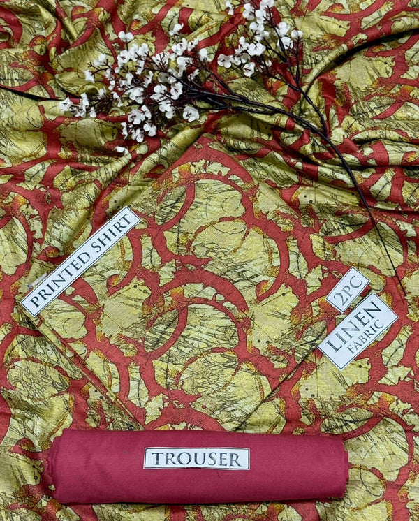 BONANZA Linen Printed 2PC Collection 2025 - Design 8